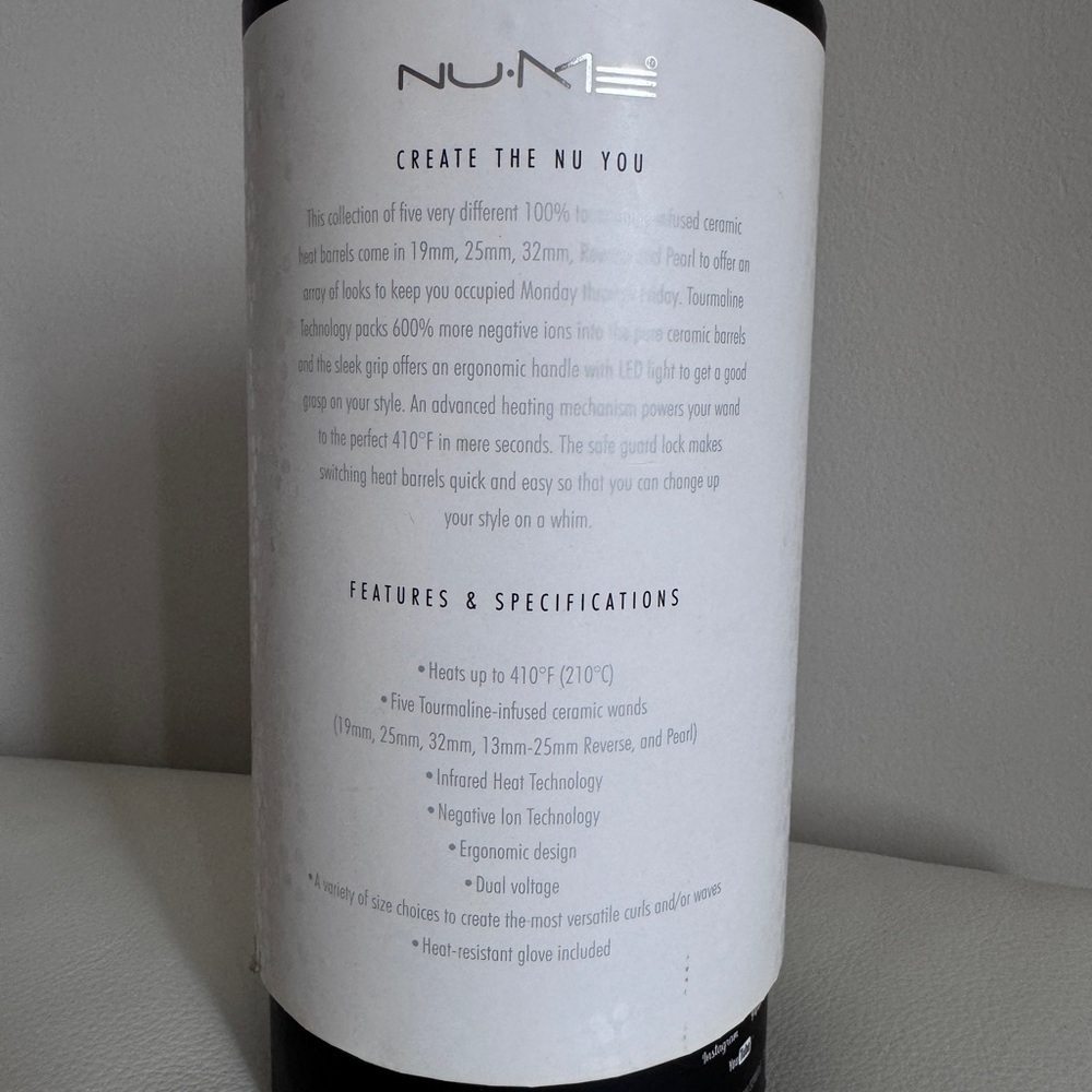 NUME LUSTRUM 5-IN-1 CURLING WAND - Picture 6 of 16